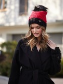 Red winter hat C6 - Online store - Boutique